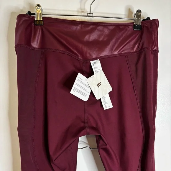 Fabletics Motion365+ Contour High-Waisted Legging in Merlot - Picture 10 of 16
